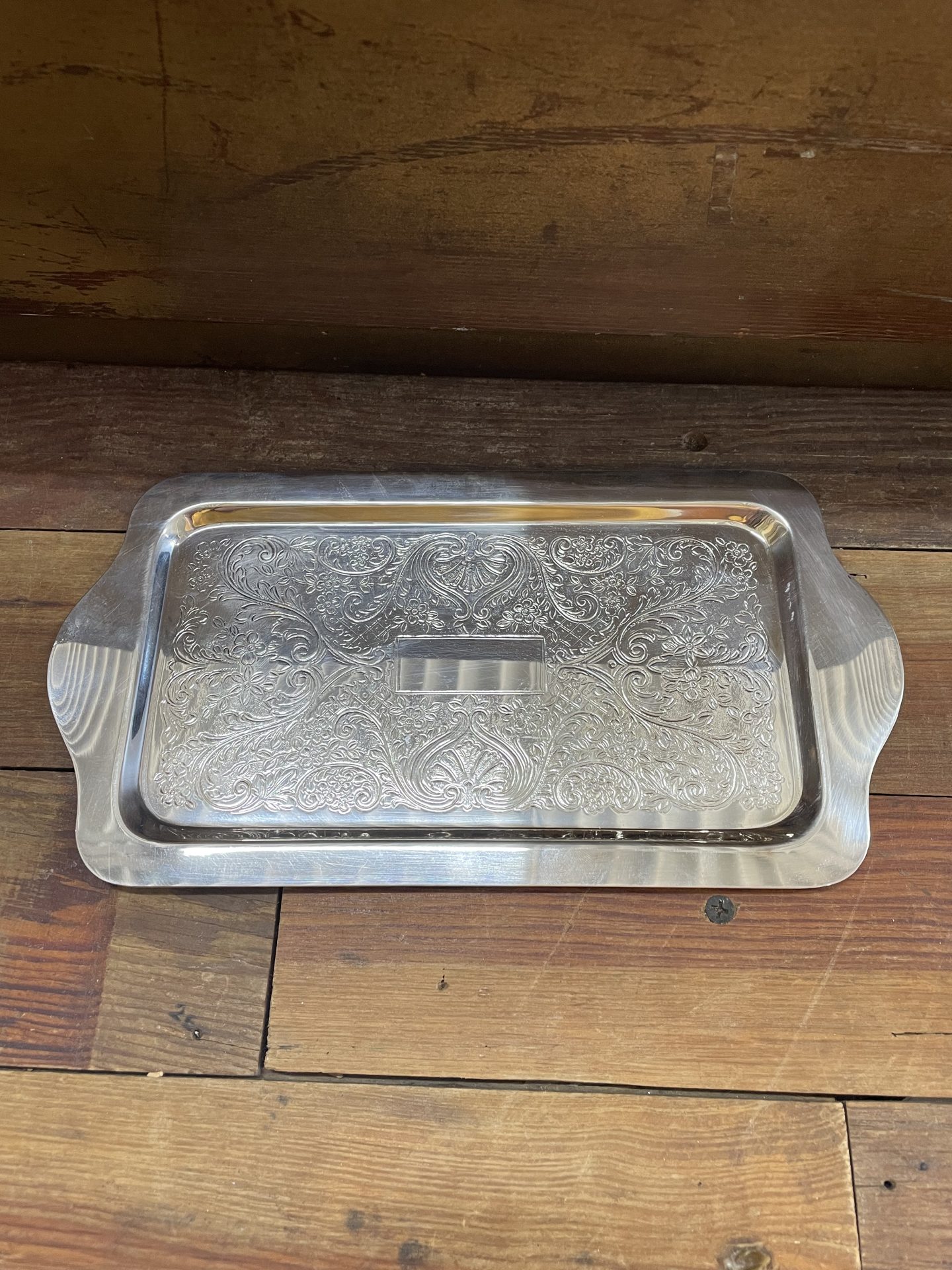 FB Rogers Silver Platter 10.5