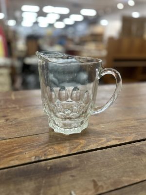 Clear Glass Pitcher