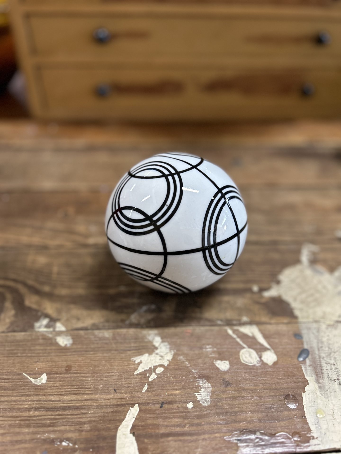 Bocci Ball Paper Weight Picker Place