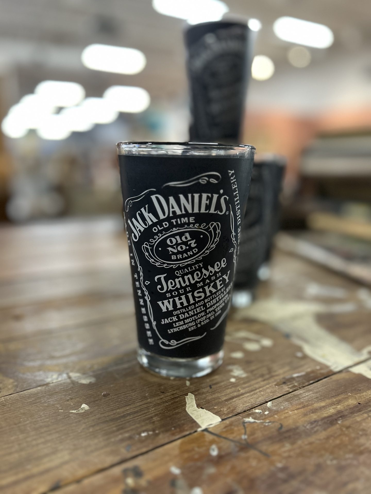 Jack Daniels Drinking Glasses, Set of 5 Picker Place