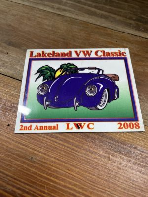Metal Lakeland VW Classic Card
