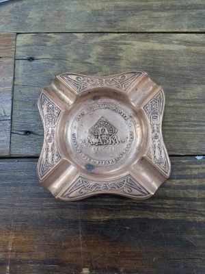 Copper Alaska Souvenir Ashtray