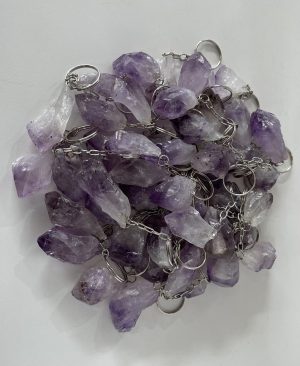 Amethyst Point Key Chain -$7 Each