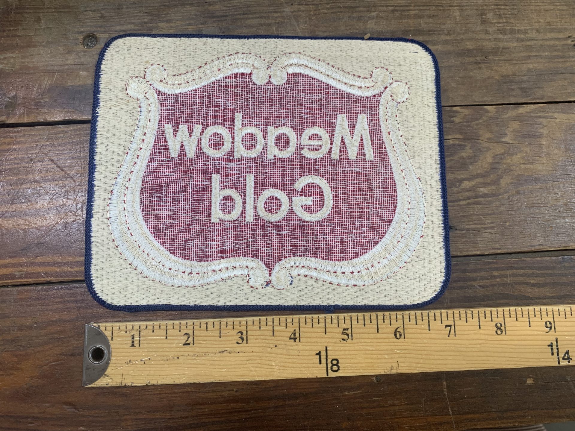 Meadow Gold Embroidered Patch | Picker Place