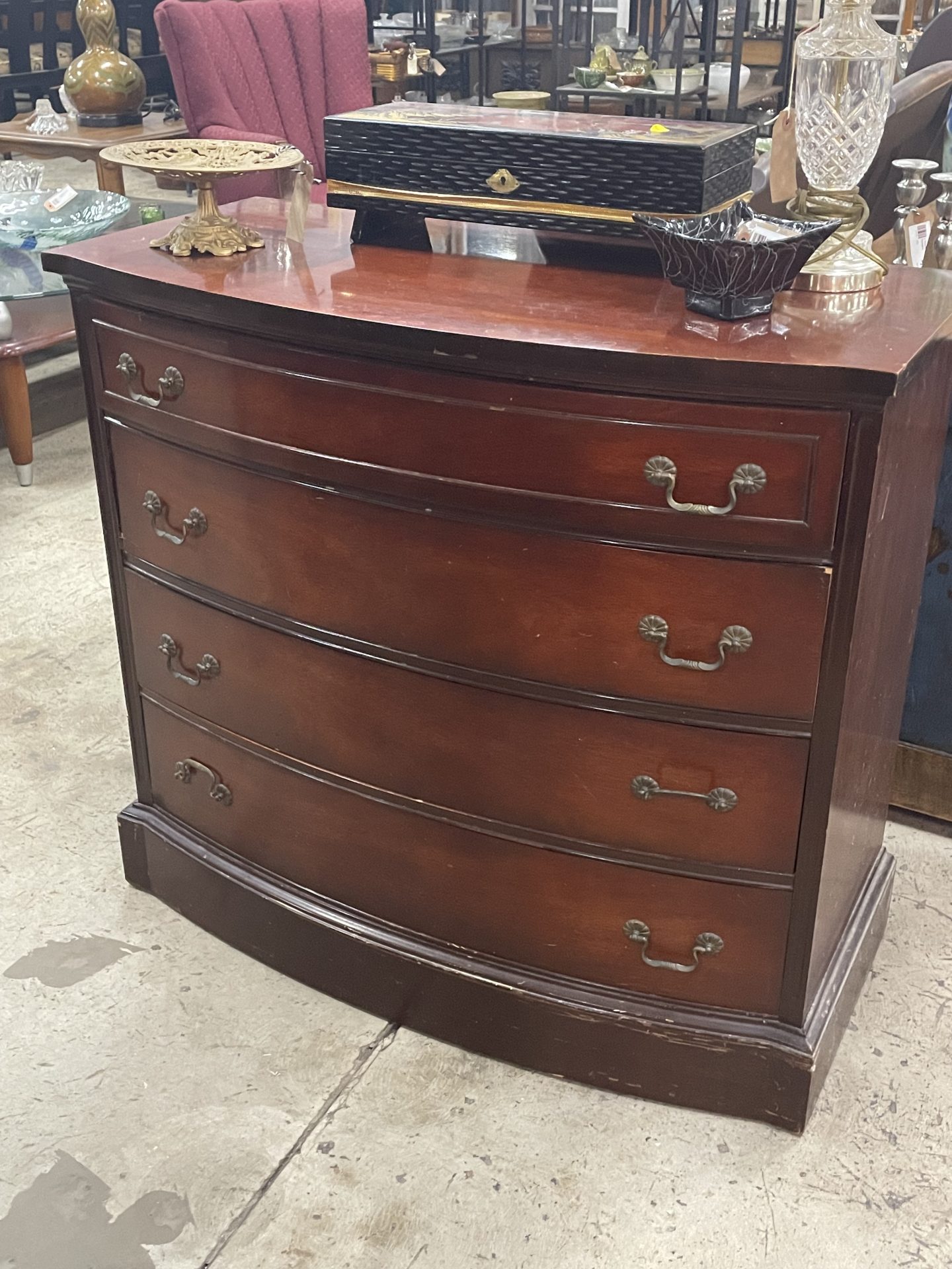 white christmas dresses English Mahogany Dresser