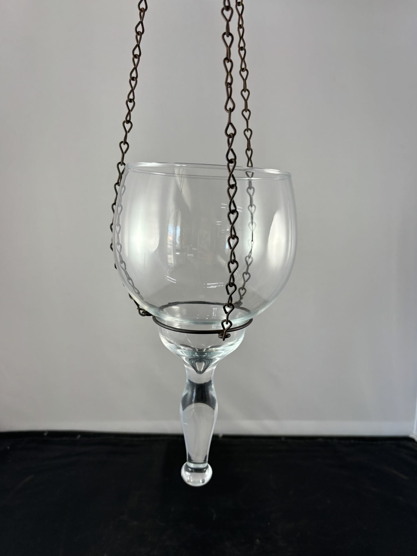 Hanging Glass Candle Holder - Picker Place