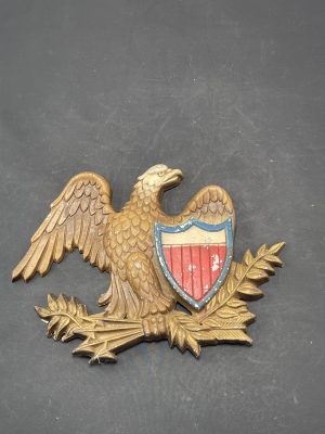 Sexton Cast Metal Wall Plaque