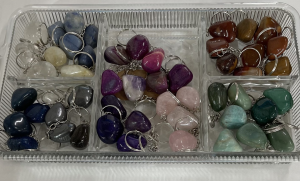 Tumbled Stone Key Chain @DFW