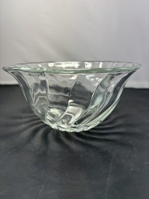 Scalloped Glass Bowl