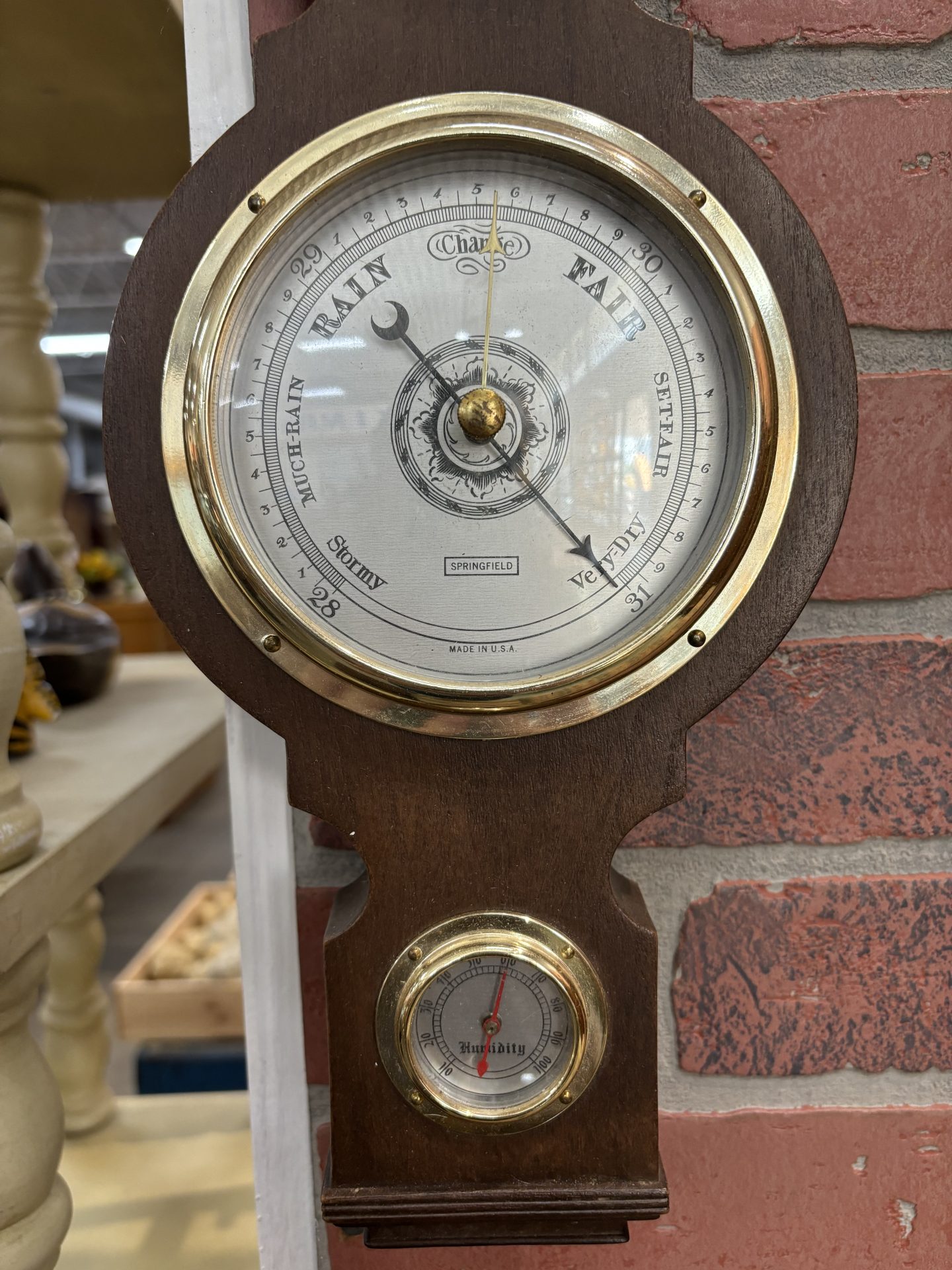 Springfield Instruments Springfield Barometer - Picker Place