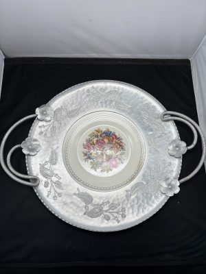 Farberware Etched Aluminum Platter
