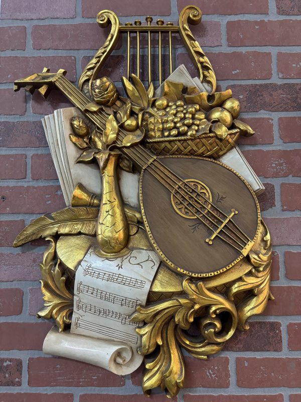 Vintage Syroco Wall Plaque - Picker Place