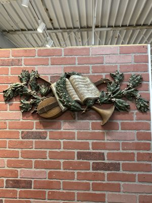 Vintage Burwood Syroco Wall Plague