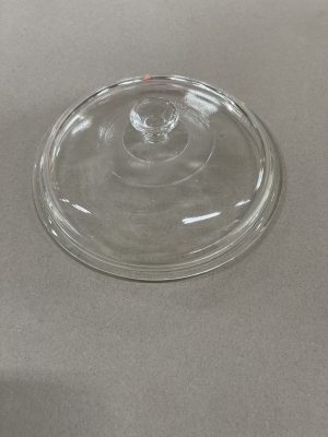 Pyrex 407 Glass Knob Lid Casserole
