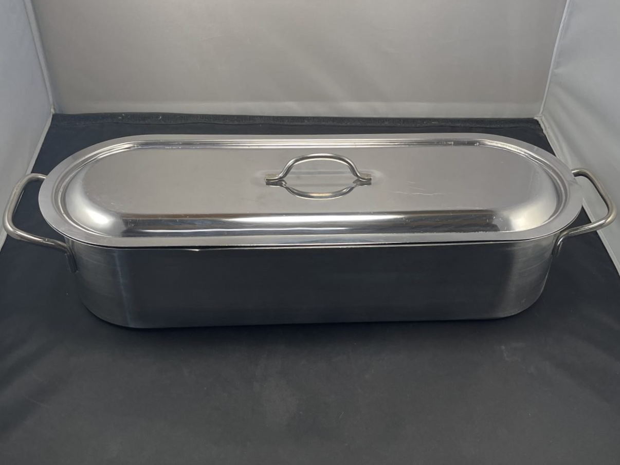 Large Stainless Steel Fish Poacher - Picker Place