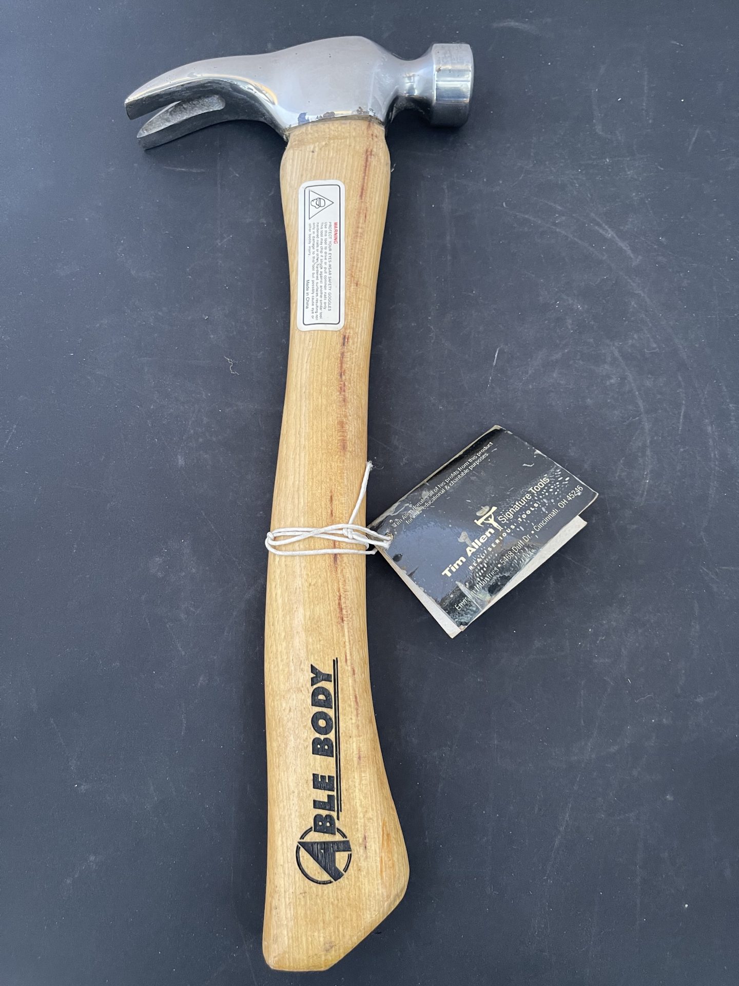 Signed Tim Allen RRR Claw - Picker Place
