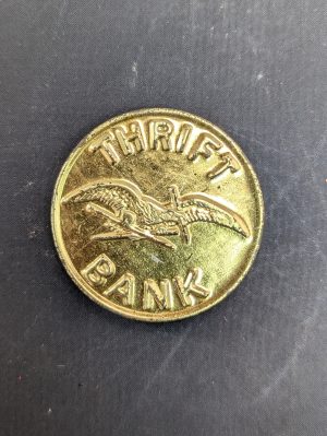 Mini Thrift Bank Coin Holder