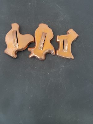 Copper Animal Shape Cookie Cutters
