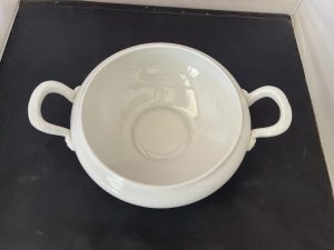 Laveno White Soup / Fruit Tureen Bowl