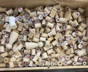 Empty Thread Spools 25¢ Each