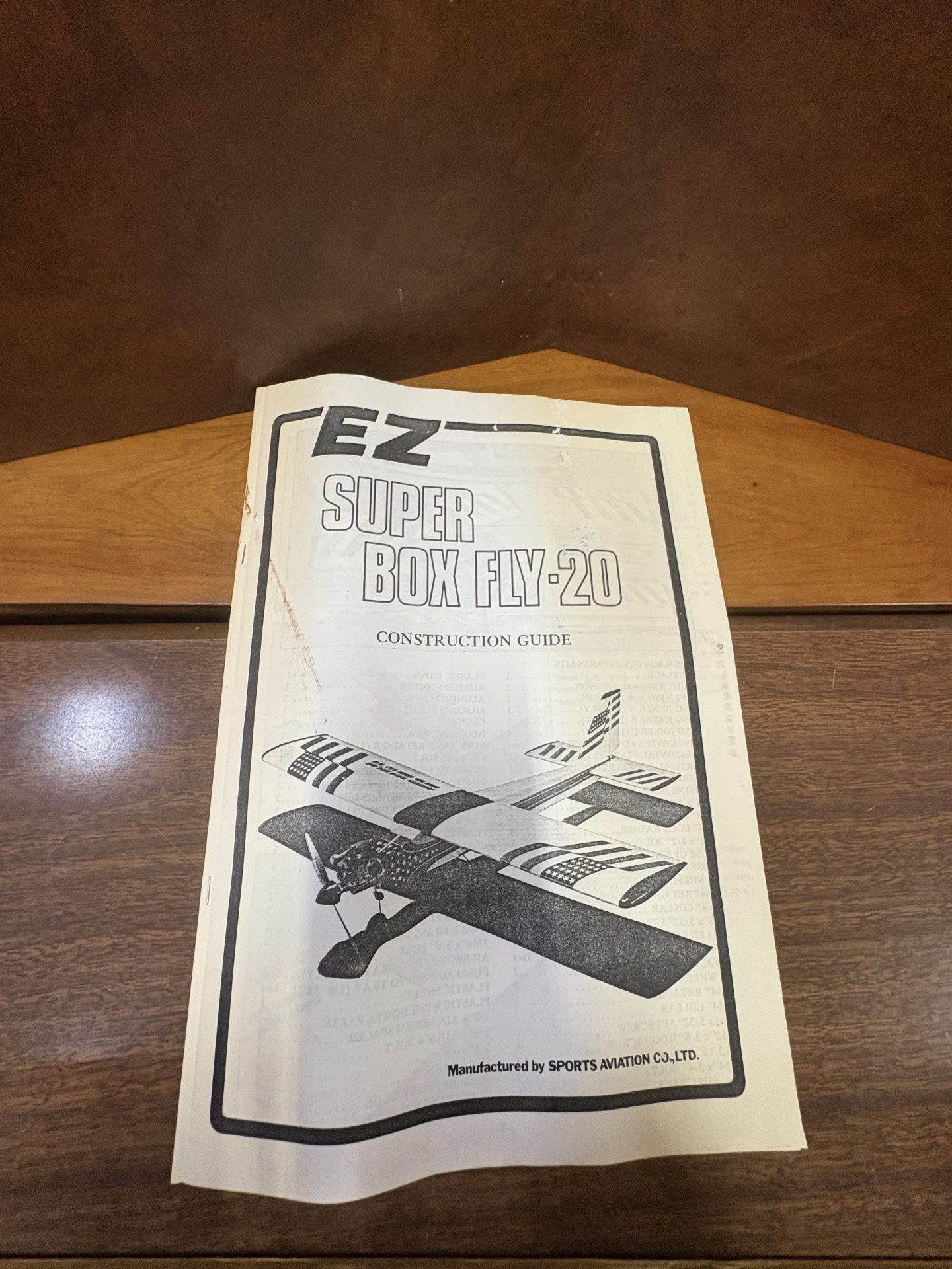 EZ Super Box Fly - 20 R/C Airplane USA R/C Airplane Plane Remote