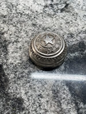 Silver TX Paperweight @DFW